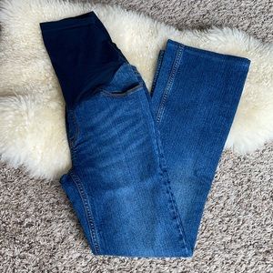 Motherhood Maternity flare jeans size XS.
